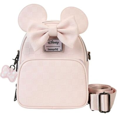 Loungefly Disney Minnie Mouse Checkered Convertible Mini Backpack & Crossbody Bag Loungefly Disney Minnie Mouse Checkered Convertible Mini Backpack & Crossbody Bag