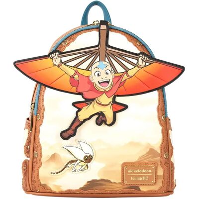 Loungefly Aang Gleiter-Stab Mini-Rucksack - Avatar: Der Letzte Airbender Loungefly Aang Gleiter-Stab Mini-Rucksack - Avatar: Der Letzte Airbender