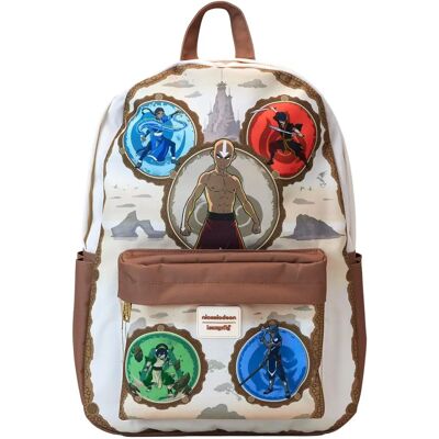 Loungefly Avatar: The Last Airbender Nylon Rucksack - Nickelodeon Loungefly Avatar: The Last Airbender Nylon Rucksack - Nickelodeon