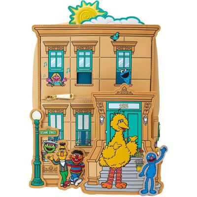 Sac à dos Loungefly Sesame Street - Coin Corner - Publicité Sac à dos Loungefly Sesame Street - Coin Corner - Publicité