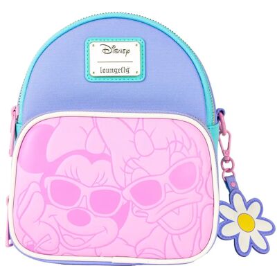 Sac Convertible Mini Daisy Duck & Minnie Mouse Loungefly - Sac - WDTB3189 - Publicité Sac Convertible Mini Daisy Duck & Minnie Mouse Loungefly - Sac - WDTB3189 - Publicité