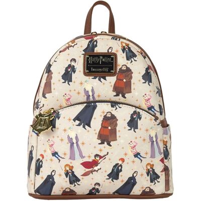 Loungefly Harry Potter All Over Print Spring Mini Backpack - Tas - LF-HPBK0276 Loungefly Harry Potter All Over Print Spring Mini Backpack - Tas - LF-HPBK0276