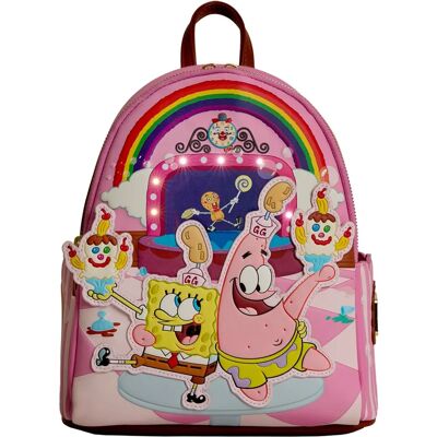 Loungefly Spongebob Squarepants : Patrick Star Goofy Goober Sac à Dos Mini Lumineux - Sac à dos - Publicité Loungefly Spongebob Squarepants : Patrick Star Goofy Goober Sac à Dos Mini Lumineux - Sac à dos - Publicité