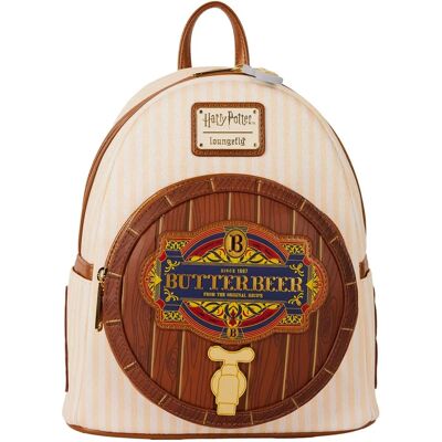 Sac à dos mini Loungefly Harry Potter Butterbeer - Parfumé - Publicité Sac à dos mini Loungefly Harry Potter Butterbeer - Parfumé - Publicité