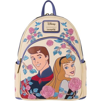 Loungefly Disney Aurora & Prinz Phillip Blumenrucksack - Dornröschen Loungefly Disney Aurora & Prinz Phillip Blumenrucksack - Dornröschen