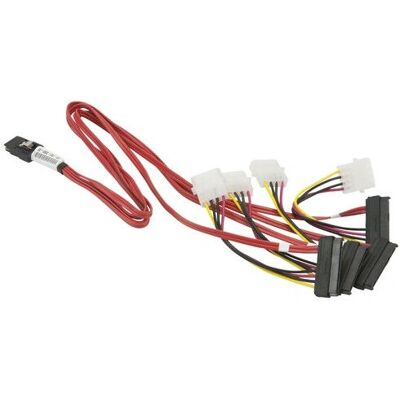 Supermicro Cbl-0309L MiniSAS 4x SAS/SATA Kabel - SAS-Kabel Supermicro Cbl-0309L MiniSAS 4x SAS/SATA Kabel - SAS-Kabel