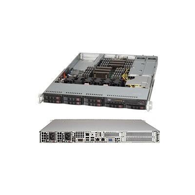 Supermicro - SC119 TQ-R700WB - 1U - 750W - Servergehäuse Supermicro - SC119 TQ-R700WB - 1U - 750W - Servergehäuse