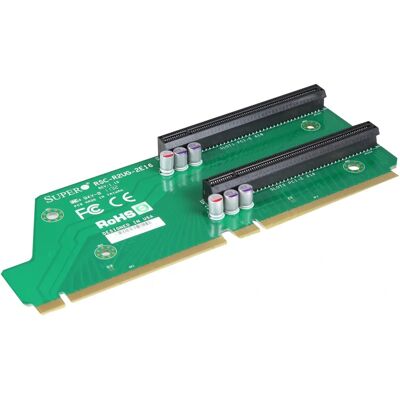 Supermicro RSC R2UG-2E16 - Riser-Karte - für SC732 i-865B Supermicro RSC R2UG-2E16 - Riser-Karte - für SC732 i-865B