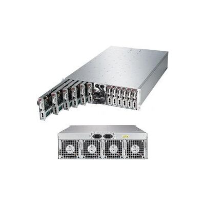 Supermicro 5038ML-H12TRF Server - 12 Knoten - 3U Rack - Keine CPU - 32GB RAM - Schwarz/Silber Supermicro 5038ML-H12TRF Server - 12 Knoten - 3U Rack - Keine CPU - 32GB RAM - Schwarz/Silber