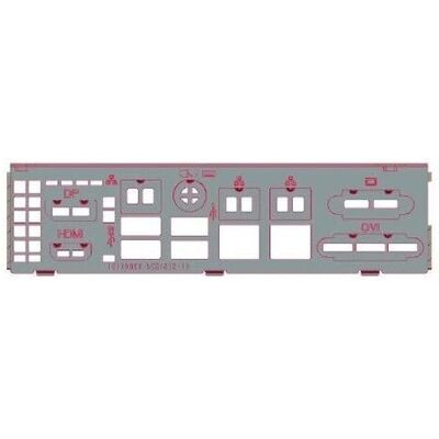 Supermicro - MCP-260-00066-0B - 1U - Rack-I/O-Abschirmung - I/O-Abschirmung Supermicro - MCP-260-00066-0B - 1U - Rack-I/O-Abschirmung - I/O-Abschirmung