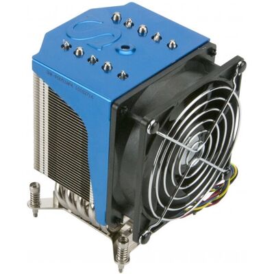 Dissipatore CPU Supermicro SNK-P0051AP4 - Nero, Blu, Argento, Metallizzato Dissipatore CPU Supermicro SNK-P0051AP4 - Nero, Blu, Argento, Metallizzato
