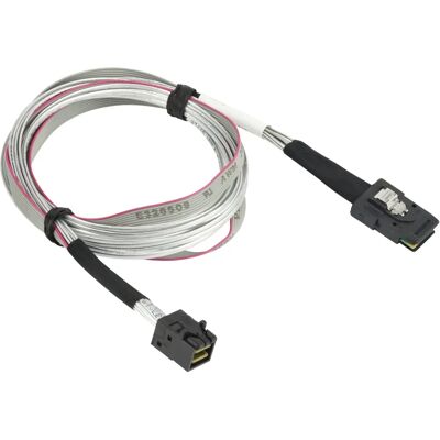 Supermicro CBL-SAST-0507-01 Interner SAS-Kabel - 80cm - MiniSAS auf MiniSAS HD - Gerade Supermicro CBL-SAST-0507-01 Interner SAS-Kabel - 80cm - MiniSAS auf MiniSAS HD - Gerade