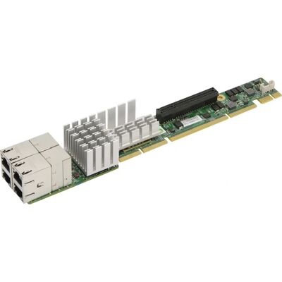 Supermicro AOC-UR-I4XT Interne Ethernet-Netzwerkkarte 10Gbps Supermicro AOC-UR-I4XT Interne Ethernet-Netzwerkkarte 10Gbps