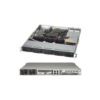 Supermicro CSE-113MFAC2-R606CB rackdator - Svart - 600W Supermicro CSE-113MFAC2-R606CB rackdator - Svart - 600W