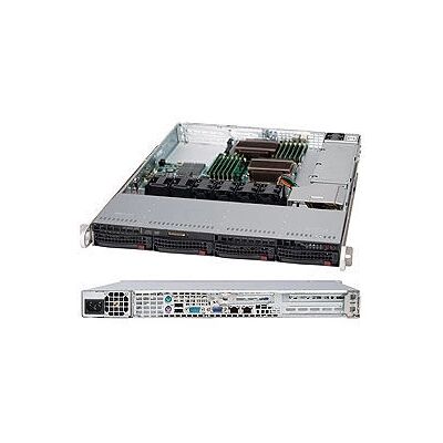 Supermicro SuperChassis 815TQC-605WB - Serveur en rack - Noir - 600 W Supermicro SuperChassis 815TQC-605WB - Serveur en rack - Noir - 600 W