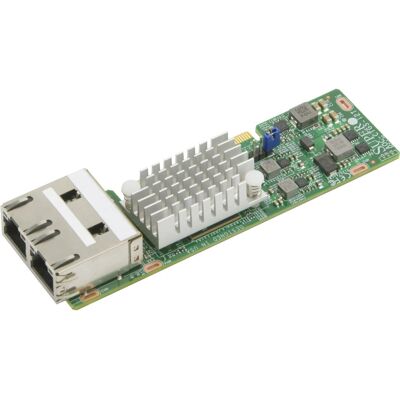 Supermicro AOC-CTGS-I2T Netzwerkkarte - Intern Ethernet 8000 Mbit/s Supermicro AOC-CTGS-I2T Netzwerkkarte - Intern Ethernet 8000 Mbit/s