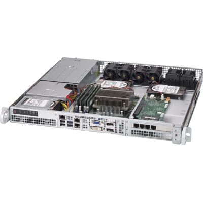 Supermicro CSE-515-R407 Supporto Server Case - Supporto, Argento Supermicro CSE-515-R407 Supporto Server Case - Supporto, Argento
