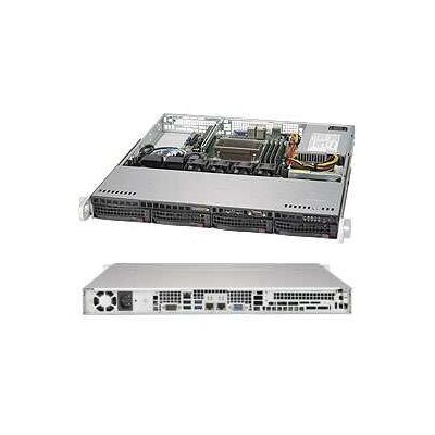 Supermicro CSE-813MFTQC-350CB Rack PC - Svart - 350W Supermicro CSE-813MFTQC-350CB Rack PC - Svart - 350W