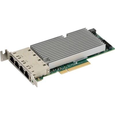 Supermicro AOC-STG-I4T Netzwerkkarte - PCIe 3.0 x8, 10GBase-T, 4 Ports Supermicro AOC-STG-I4T Netzwerkkarte - PCIe 3.0 x8, 10GBase-T, 4 Ports