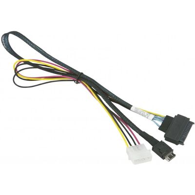 Supermicro CBL-SAST-0956 SAS Kabel - 0,55m - Schwarz, Rot, Gelb Supermicro CBL-SAST-0956 SAS Kabel - 0,55m - Schwarz, Rot, Gelb