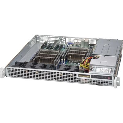 Supermicro SuperChassis 514-R407C Rack - Servergehäuse - 400 W Supermicro SuperChassis 514-R407C Rack - Servergehäuse - 400 W