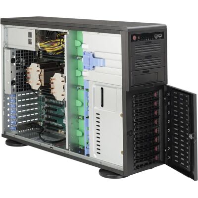 Supermicro SuperChassis 743AC-668B - Noir - 4U - ATX étendu - Publicité Supermicro SuperChassis 743AC-668B - Noir - 4U - ATX étendu - Publicité
