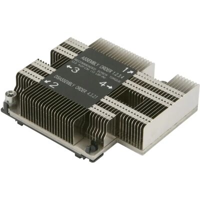 Disipador de calor para procesador Supermicro SNK-P0067PD - 1U - X11dpl-I Disipador de calor para procesador Supermicro SNK-P0067PD - 1U - X11dpl-I