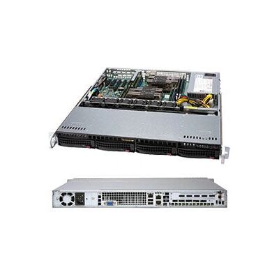 Supermicro SuperChassis 813MF2TQC-505CB - Boîtier Serveur, Noir, 1U Supermicro SuperChassis 813MF2TQC-505CB - Boîtier Serveur, Noir, 1U