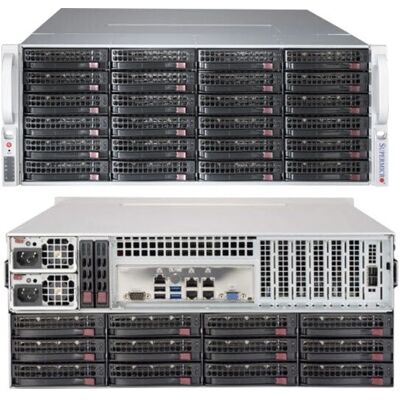 Supermicro CSE-847BE2C-R1K23LPB Serverkast - Zwart - 4U Supermicro CSE-847BE2C-R1K23LPB Serverkast - Zwart - 4U