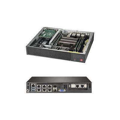 Supermicro SuperServer E300-9D-4CN8TP - Intel Xeon - 4GB RAM - 2.5" Speicher - Schwarz Supermicro SuperServer E300-9D-4CN8TP - Intel Xeon - 4GB RAM - 2.5" Speicher - Schwarz