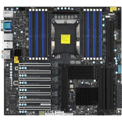 Supermicro X11SPA-T Intel Xeon W Mainboard - Extended ATX Supermicro X11SPA-T Intel Xeon W Mainboard - Extended ATX