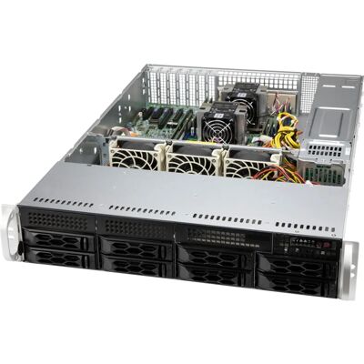 Supermicro CSE-LA25TQC-R609LP Rack-Computer - Schwarz - 600W Supermicro CSE-LA25TQC-R609LP Rack-Computer - Schwarz - 600W