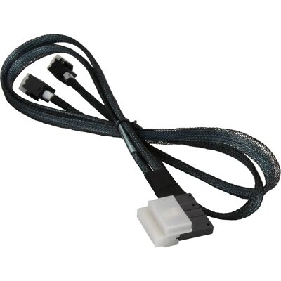 Supermicro CBL-SAST-0826 Internes SAS-Kabel - 70cm - Schwarz Supermicro CBL-SAST-0826 Internes SAS-Kabel - 70cm - Schwarz