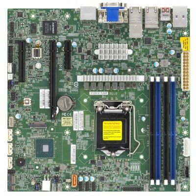 Carte mère Supermicro X12SCZ-TLN4F - Supporte LGA 1200, DDR4, 128GB - Micro ATX Carte mère Supermicro X12SCZ-TLN4F - Supporte LGA 1200, DDR4, 128GB - Micro ATX