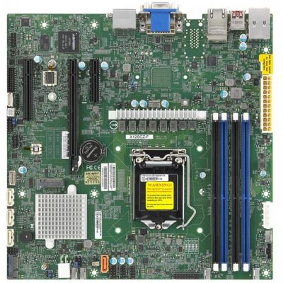 Supermicro X12SCZ-QF - Carte mère - Micro ATX - LGA1200 - Q470 - Performance - Publicité Supermicro X12SCZ-QF - Carte mère - Micro ATX - LGA1200 - Q470 - Performance - Publicité