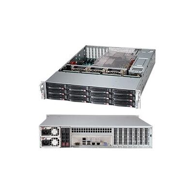 Supermicro CSE-826BAC12-R1K23LPB Rack Server-Gehäuse Supermicro CSE-826BAC12-R1K23LPB Rack Server-Gehäuse