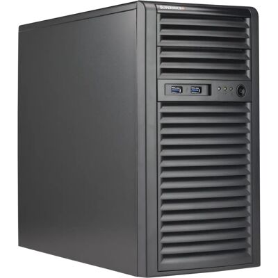Supermicro CSE-731I-404B Mini Tower Computer Gehäuse - Schwarz - 400 W Supermicro CSE-731I-404B Mini Tower Computer Gehäuse - Schwarz - 400 W