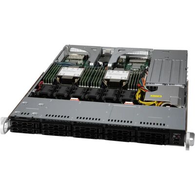Supermicro CSE-LB16AC10-R860AW - Rack-serverchassi 860W Metall Svart Grå Supermicro CSE-LB16AC10-R860AW - Rack-serverchassi 860W Metall Svart Grå