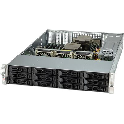 Supermicro AS-2024S-TR Server Barebone - 2U Rack - Schwarz Supermicro AS-2024S-TR Server Barebone - 2U Rack - Schwarz