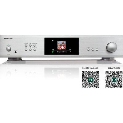 Rotel S14 Zilveren Netwerkstreamer - Network Streamer Rotel S14 Zilveren Netwerkstreamer - Network Streamer