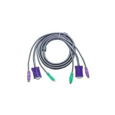 ATEN 2L-1005P/C KVM kábel - 5m - Szürke ATEN 2L-1005P/C KVM kábel - 5m - Szürke