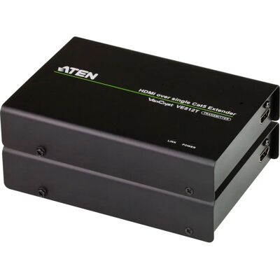 ATEN VE812 AV Extender - HDMI över Cat 5 - 1080p 4K - Svart ATEN VE812 AV Extender - HDMI över Cat 5 - 1080p 4K - Svart