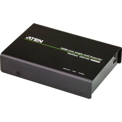 ATEN VE812R HDMI hosszabbító - 1920x1080, 100m, Fekete ATEN VE812R HDMI hosszabbító - 1920x1080, 100m, Fekete