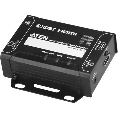 Extenseur AV Aten VE801R - Noir - HDMI 4K 70m - Publicité Extenseur AV Aten VE801R - Noir - HDMI 4K 70m - Publicité