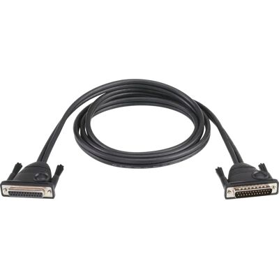 ATEN 2L2705 Serial Cable - 4.8m DB-25 Black ATEN 2L2705 Serial Cable - 4.8m DB-25 Black