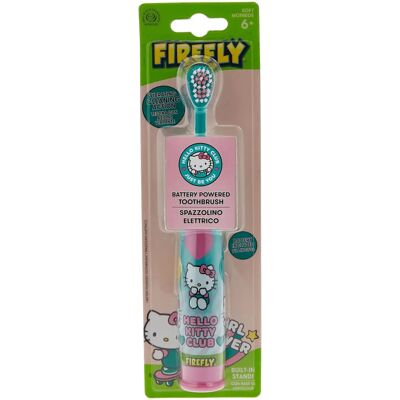 Brosse à dents électrique Hello Kitty de Sanrio - Soins bucco-dentaires pour enfants - Publicité Brosse à dents électrique Hello Kitty de Sanrio - Soins bucco-dentaires pour enfants - Publicité