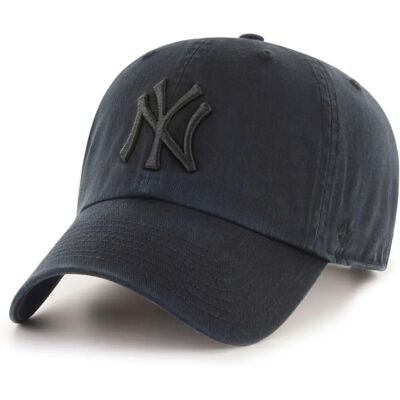 47 Brand MLB New York Yankees Schwarze Relaxed Fit Cap 47 Brand MLB New York Yankees Schwarze Relaxed Fit Cap