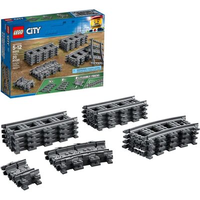 Zestaw torów LEGO City - Zabawka do budowania dla dzieci Zestaw torów LEGO City - Zabawka do budowania dla dzieci