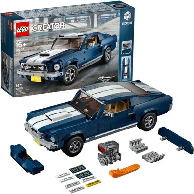 Lego Creator Ford Mustang 10265 - Modèle 1967 - Ensemble à Construire - Publicité Lego Creator Ford Mustang 10265 - Modèle 1967 - Ensemble à Construire - Publicité