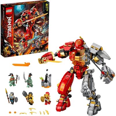 LEGO NINJAGO Fire Stone Mech 71720 Building Kit - Building Kit LEGO NINJAGO Fire Stone Mech 71720 Building Kit - Building Kit